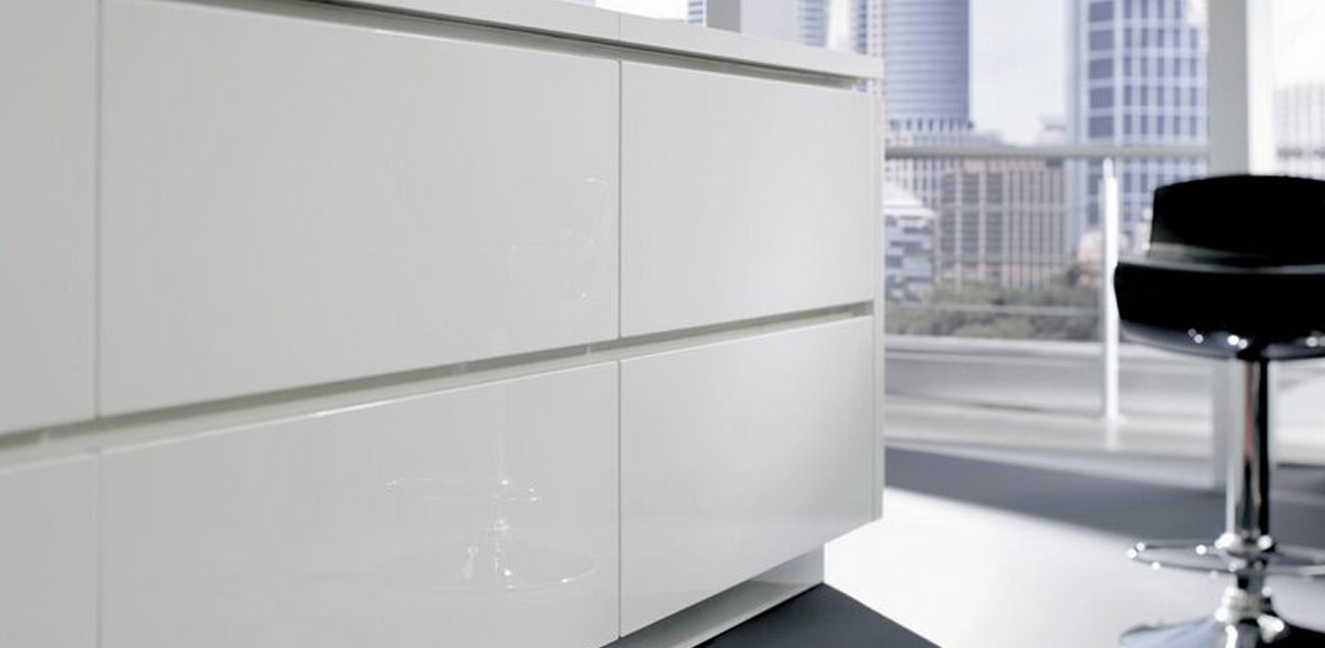 White Cabinet Modern